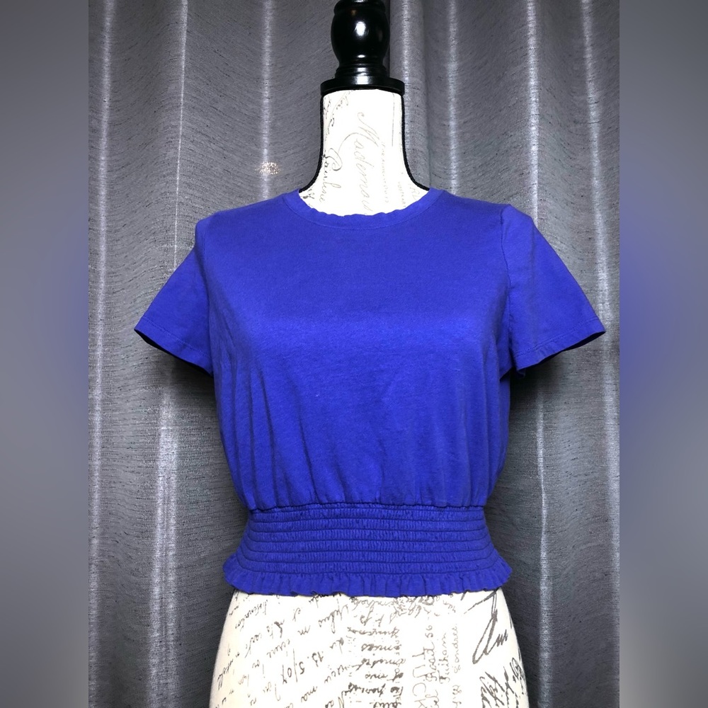 Who What Wear Women’s Royal Blue Top
